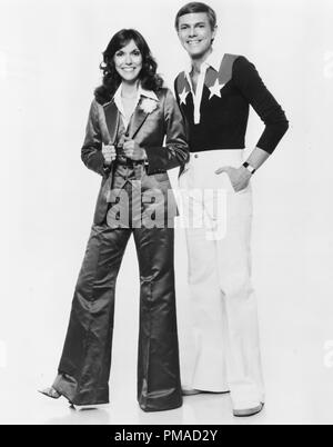 Karen und Richard Carpenter, (The Carpenters), ca. 1973 Aktenzeichen # 32368 590THA Stockfoto