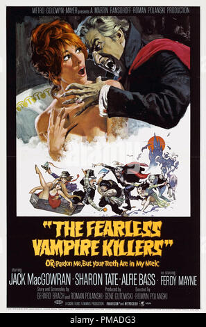 "The Fearless Vampire Killers"-US-Poster 1967 MGM Datei Referenz # 32509 149 THA Stockfoto