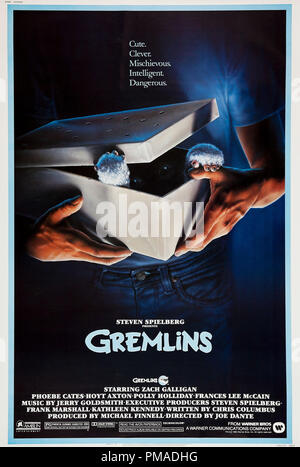 "Gremlins"-US-Poster 1984 Warner Bros Datei Referenz # 32509 183 THA Stockfoto