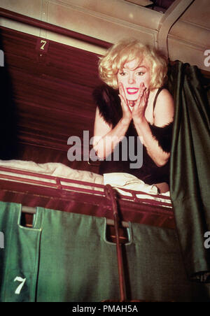 Marilyn Monroe, "Manche mögen's heiß' 1959 United Artists Datei Referenz # 32733 449 THA Stockfoto