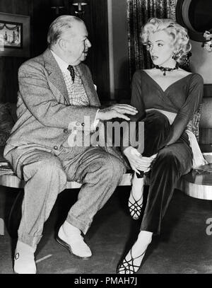 Charles Coburn, Marilyn Monroe, "Blondinen bevorzugt", 1953 Twentieth Century Fox Datei Referenz # 32733 501 THA Stockfoto