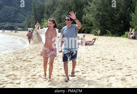 Brautpaar Lisa und Reuben Feffer (Debra Messing und Ben Stiller) auf dem Weg in eine schlecht beratene Tauchkurs im neuen romantischen Komödie von Autor/Regisseur John Hamburg, Kam Polly. (2004) Stockfoto