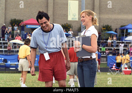 Von links: Johnny Knoxville und Katherine Heigl in der Ringer. 2005 Stockfoto