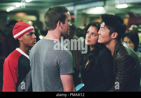 (L und R) Twinkie (Bow Wow), Underdog Street Racer Sean Boswell (LUCAS BLACK), D.K.'s Freundin Neela (NATHALIE KELLEY) und D.K., die 'Drift King' (BRIAN TEE) "Das schnelle und das wütende: Tokyo Drift" (2006) Stockfoto