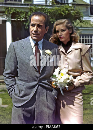 Humphrey Bogart und Lauren Bacall am Tag ihrer Hochzeit am 21. Mai 1945 Datei Referenz # 33300 249 THA Stockfoto