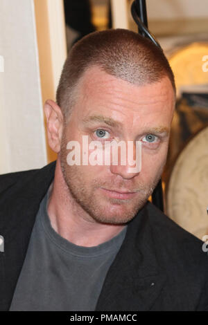 Ewan McGregor im 'Fargo' Pressekonferenz im Four Seasons Hotel am 11. Mai 2017 in Beverly Hills, Kalifornien. Keine Boulevardzeitungen. Keine USA Vertrieb für 30 Tage der Entstehung. Datei Referenz # 33313 005 GFS nur für redaktionelle Verwendung - Alle Rechte vorbehalten Stockfoto