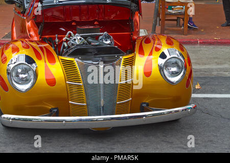 1940 Ford Deluxe Coupe Hot Rod Stockfoto