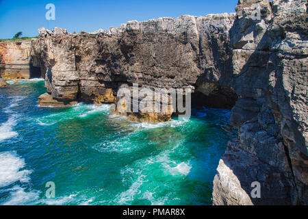 Cascais, Cabo da Roca malerische Küste Stockfoto