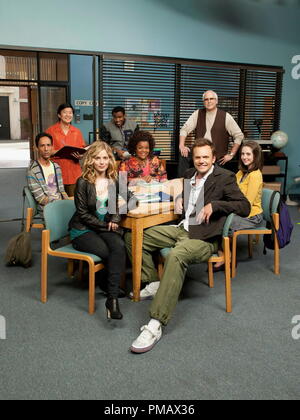 "Gemeinschaft" Staffel 1 (2009-2010) Yvette Nicole Brown, Danny Pudi, Gillian Jacobs, Donald Glover, Chevy Chase, Alison Brie Stockfoto