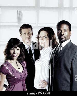 ' Saison Knochen' 1 (2005 - 2006) Michaela Conlin, Jonathan Adams, Emily Deschanel, David Boreanaz Stockfoto