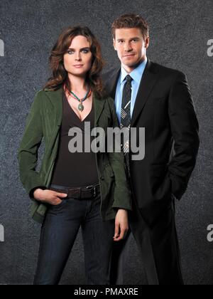 ' Saison Knochen' 1 (2005 - 2006) Emily Deschanel, David Boreanaz Stockfoto