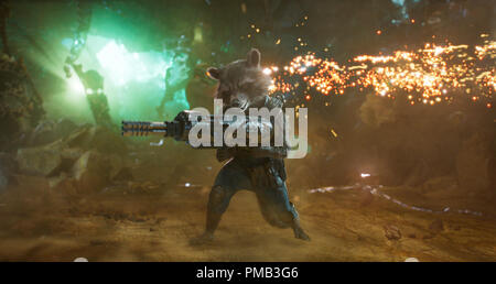 Die wächter der Galaxy Vol. 2 Rakete (von Bradley Cooper) Ph: Film Frame © Marvel Studios 2017 geäußert Stockfoto