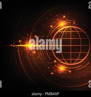 Zeichen der Kommunikation sind weltweit verfügbar. Stock Vektor