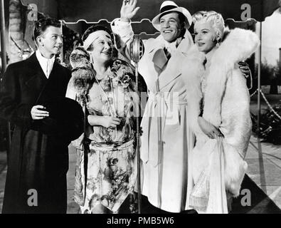 Donald O'Connor, Gene Kelly, Jean Hagen, der Ingin' in the Rain" 1952 MGM Datei Referenz # 33536 665 THA Stockfoto