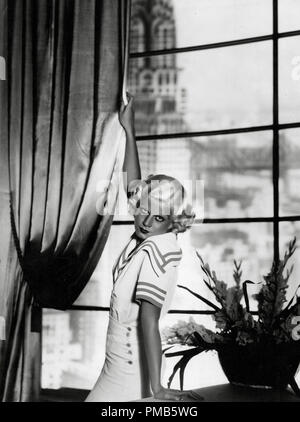 Jean Harlow, ca. 1930 Datei Referenz # 33536 689 THA Stockfoto