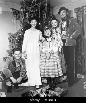 Lauren Chapin, Billy Gray, Robert Young, Elinor Donahue, Jane Wyatt' Vater am besten kennt" (1954 - 1960) CBS Datei Referenz # 32337 122 THA Stockfoto