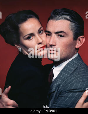 Alida Valli, Gregory Peck, "paradine Case", 1947 United Artists Datei Referenz # 32557 353 THA Stockfoto