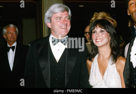 Phil Donahue und Frau Marlo Thomas ca. 1981 Datei Referenz # 32557 86THA Stockfoto