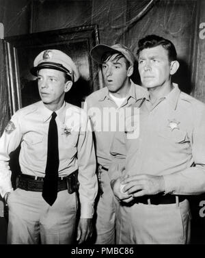 Don Knotts, Jim Nabors und Andy Griffith' The Andy Griffith Show" um 1960 CBS Datei Referenz # 32914 561 THA Stockfoto