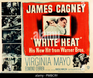 "Weiße Hitze' Poster/Lobby Card (1949) Warner Bros. James Cagney Datei Referenz # 32914 836 THA Stockfoto