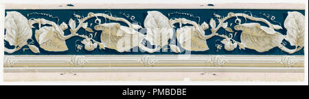 Grenze. Datum/Zeitraum: 1800-25. Grenze. Block - gedruckt und beflockt auf handgeschöpftem Papier. Höhe: 1.000 mm (39,37 in); Breite: 260 mm (10.23 in). Autor: Unbekannt. Stockfoto