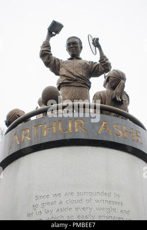 Arthur Ashe Monument, Richmond, Virginia Stockfoto