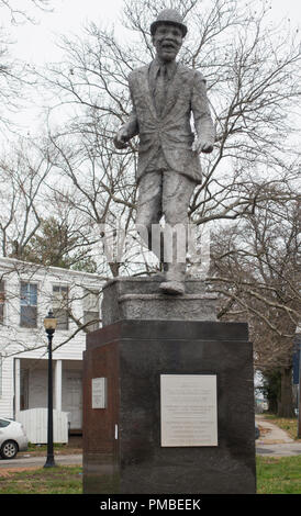 Bill Bojangles Robinson statue Richmond, Virginia Stockfoto