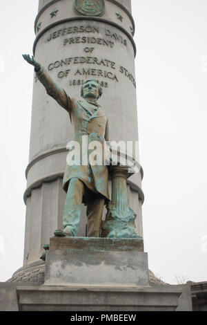 Jefferson Davis Memorial Richmond, Virginia Stockfoto