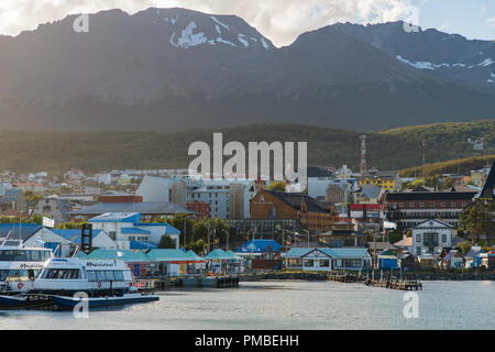 Ushuaia, Argentinien. Stockfoto