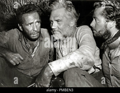 Humphrey Bogart, Walter Huston, Tim Holt, der Schatz der Sierra Madre" 1948 Warner Bros.-Datei Referenz # 33371 823 THA Stockfoto