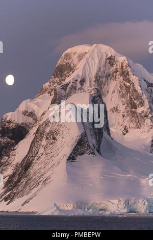 Lemaire-Kanal, Antarktis. Stockfoto