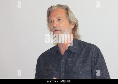 Jeff Bridges in "Der einzige lebende Junge in New York' Pressekonferenz statt, am 3. August 2017 im Four Seasons Hotel in Beverly Hills, Kalifornien. Keine Boulevardzeitungen. Keine USA Vertrieb für 30 Tage der Entstehung. Datei Referenz # 33396 018 GFS nur für redaktionelle Verwendung - Alle Rechte vorbehalten Stockfoto