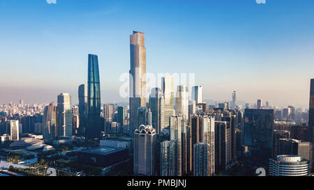 Städtische Landschaft von Guangzhou, China Stockfoto