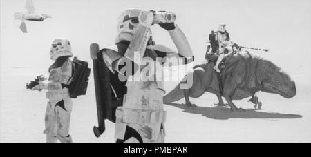 Imperiale Sturmtruppen in "Star Wars Episode IV: Eine neue Hoffnung'', 1977 Datei Referenz # 32603 373 THA Stockfoto