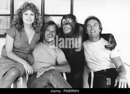 Studio Werbung immer noch von "Allen aber Lose' Beverly D'Angelo, Geoffrey Lewis und Clint Eastwood © 1978 Warner Datei Referenz # 32914 086 THA Stockfoto