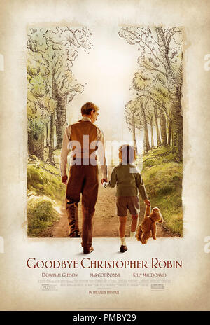 "Tschüss Christopher Robin' (2017) Fox Searchlight Poster Stockfoto
