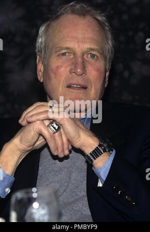 Pressekonferenz Portrait von Paul Newman ca. 1995 © GFS Photo Library/Hollywood Archiv (alle Rechte vorbehalten) Datei Referenz # 33480 166 THA Stockfoto