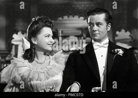 Anne Baxter, Tim Holt, "die prächtigen Ambersons" 1942 RKO Radio Pictures Datei Referenz # 33480 794 THA Stockfoto