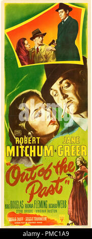 Robert Mitchum, aus der Vergangenheit heraus (RKO, 1947). Poster Datei Referenz # 33595 299 THA Stockfoto