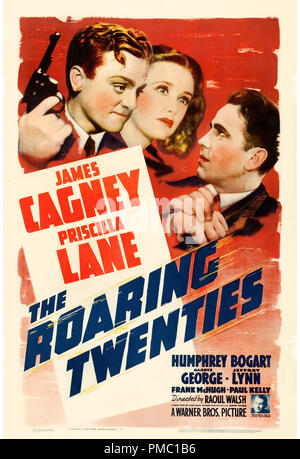 Humphrey Bogart, James Cagney, die Roaring Twenties (Warner Brothers, 1939). Poster Datei Referenz # 33595 324 THA Stockfoto