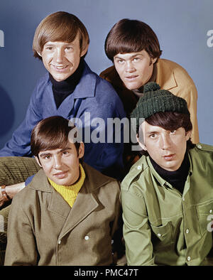 Werbung Foto von 'The Monkees' Pop Music Group, Peter Tork, Micky Dolenz, Mike Nesmith und Davy Jones ca. 1966 Datei Referenz # 33536 182 THA Stockfoto