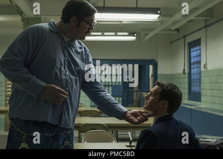 Cameron Britton, Jonathan Groff, 'MINDHUNTER' Saison 1 (2018) Netflix Stockfoto