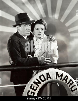 Humphrey Bogart, Mary Astor, in der über den Pazifik (Warner Brothers, 1942). Datei Referenz # 33635 180 THA Stockfoto