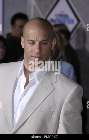 Der Schnuller (Premiere) Vin Diesel 3-1-2005/El Capitan, Hollywood, CA Foto von Joseph Martinez - Alle Rechte vorbehalten File Reference # 22267 0098 PLX für redaktionelle Verwendung Stockfoto