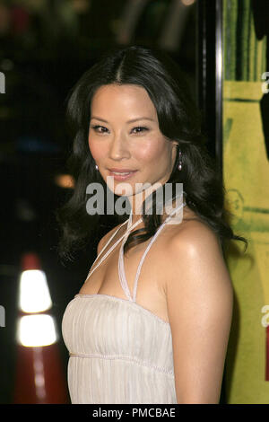 "Domino" (Premiere) Lucy Liu 10-11-2005/Grauman's Chinese Theater / Hollywood, CA/New Line Cinema/Foto von Joseph Martinez/PictureLux Datei Referenz # 22500 0083 PLX nur für redaktionelle Verwendung - Alle Rechte vorbehalten Stockfoto