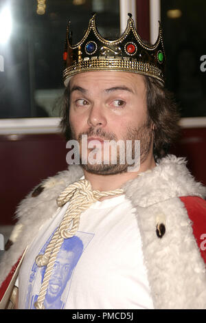 Tenacious D in die Pick of Destiny (Premiere) Jack Black 11-9-2006/Grauman's Chinese Theater/Los Angeles, CA/New Line Cinema/Foto von Joseph Martinez - Alle Rechte vorbehalten File Reference # 22850 0027 PLX für redaktionelle Verwendung Stockfoto