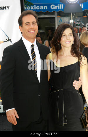 Bee Movie (Premiere) Jerry Seinfeld und Frau Jessica 10-28-2007/Mann Dorf Theater/Westwood, CA/Paramount Pictures/Foto von Joseph Martinez Datei Referenz # 23226 0059 PLX nur für redaktionelle Verwendung - Alle Rechte vorbehalten Stockfoto