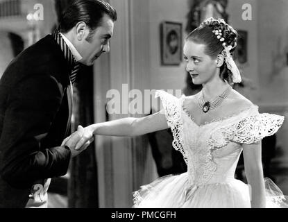 George Brent und Bette Davis, "Jezebel" (1938) Warner Bros.-Datei Referenz # 33536 848 THA nur für redaktionelle Verwendung - Alle Rechte vorbehalten Stockfoto