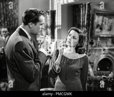 Vincent Price und Gene Tierney, "Laura" (1944) Twentieth Century Fox Datei Referenz # 33536 969 THA nur für redaktionelle Verwendung - Alle Rechte vorbehalten Stockfoto