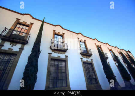 GUADALAJARA, Jalisco, Mexiko - 14 April, 2018: Guadalajara Straßen im historischen Stadtzentrum (Centro Historico) Stockfoto